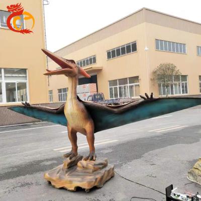 China Pterosaur Dinosaur Statue Real Garden Size Robotic Mechanical Pterosaur Dinosaur For Sale Model for sale