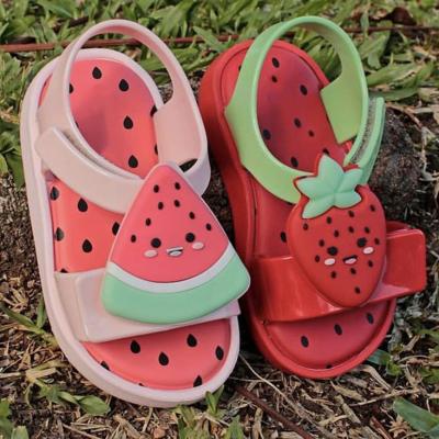 China Wholesale Waterproof Baby Summer Sandals Girl Summer Shoes Outdoor Flat Kids Shoes Girl 2022 Cute EVA Jelly Shoes for sale