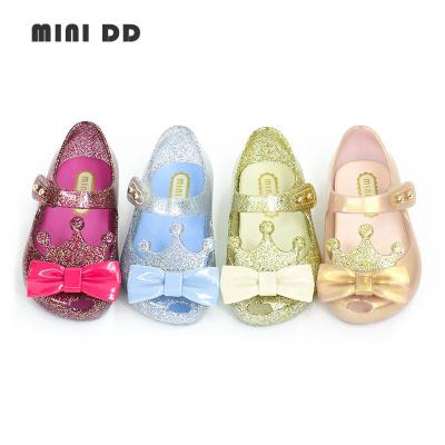 China Lightweight Girls Jelly Sandals Inspired Summer Beach Sandals Fashion Designer Shoes OEM Toddler Cartoon Design Sandals Princess Shoes for sale