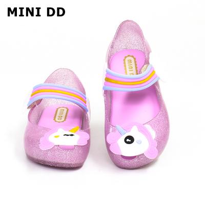 China Waterproof Dual Density MINI Kids Freeze Sandal 2022 Outdoor Plastic Flat Princess Shoe Kids Girls Summer Shoes Toddler Cartoon Shoes for sale