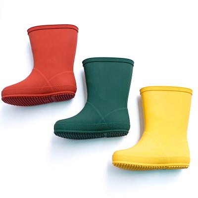 China OEM Custom Factory Waterproof Raining Boots For Kids Single Hot Sale Toddlers Boys Girls Boots Unisex Water Shoes for sale