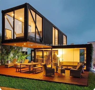 China Modern Shipping Containers Homes 40Ft Container Homes Luxury Prefabricada 3 Bedroom Prefab Modular House for sale