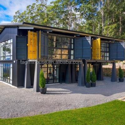 China Modern Fashion Customized 2 3 5 Bedrooms Home Modular Houses Shipping Containers Homes 40Ft Luxury Home Container House for sale