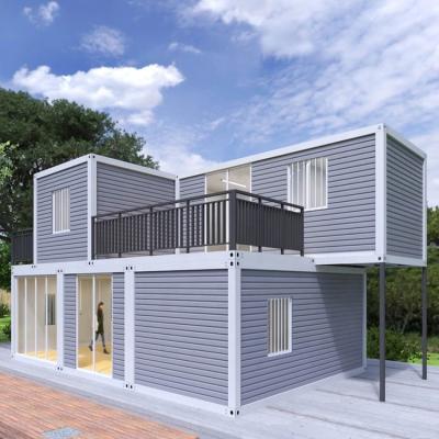 China Modern Expandable Workshop House Office Shipping Container House 20FT Luxury Prefab Modular Rooms for sale