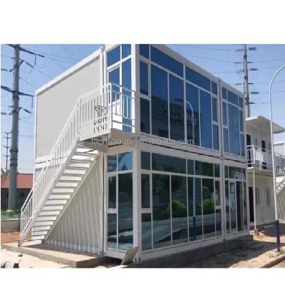 China Modern Detachable Tiny Mobile Expandable Prefab House House Container Villa Warehouse Workshop Office Flat Pack Modular Rooms for sale