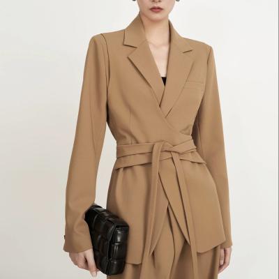 China New fashion women's two-piece suit anti-shrink suit high quality temperament for sale