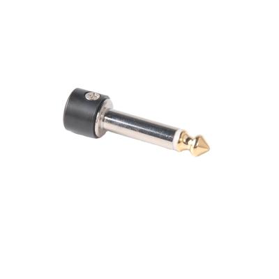 China audio & SILVER SOUND+MS124B-T Solderless 6.35mm Visual MUSIC SOUND+MS124B-T Nickel Plated Guitar Mono Audio Plug for sale