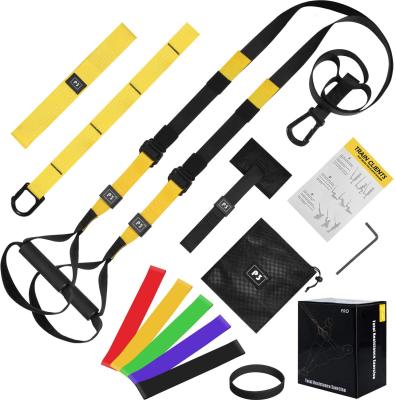 China Bodybuilding Fitness Body Weight Resistance Training Kit, Home Gym Strength Resistance Training Straps for Full-Body Workout, Included Resistance Loop for sale