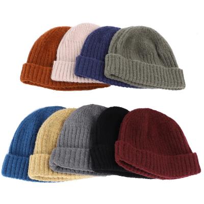 China breathable & Waterproof Custom Winter Knitted Merino Wool Beanie Hat for sale