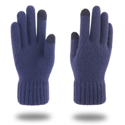 China 2021 New Winter Gloves Touch Screen Gloves Eco - Friendly Knitting Keep Warm Outdoor Working Gloves for sale