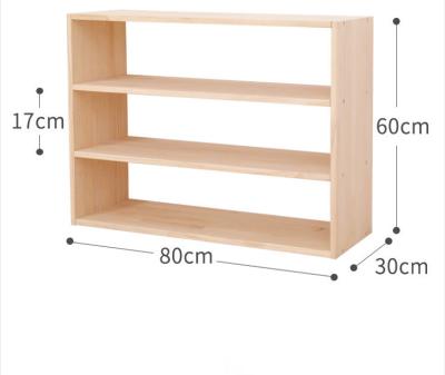 China (Other)Adjustable Promotional Colorful Cute Wooden Multifunctional Toy Storage Shelf Rack Children Toy for sale