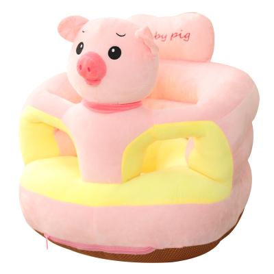 China Soft Infant Safety Seat Plush Baby Cushion Feeding Sofa Soft Chair Learning To Sit Kids Back Support Plush Toy for sale