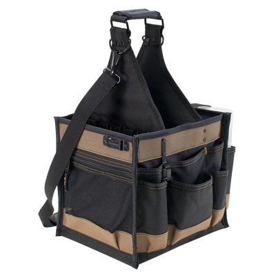 China OEM Bespoke 22 Quanzhou Backpack Manufacturer EWTLB21 Large Pockets 11 Carrier Electrician Tool Bag for sale