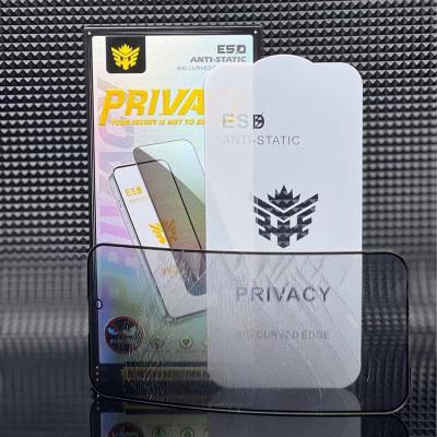 China Mobile phone for iphone privacy screen protector for iphone 14 13 12 11 x xr privacy screen protector for sale