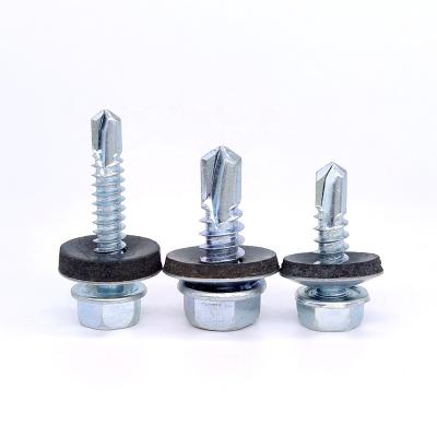 China HEX Self Drilling Hex Head Screw Roofing Metal Screw for sale