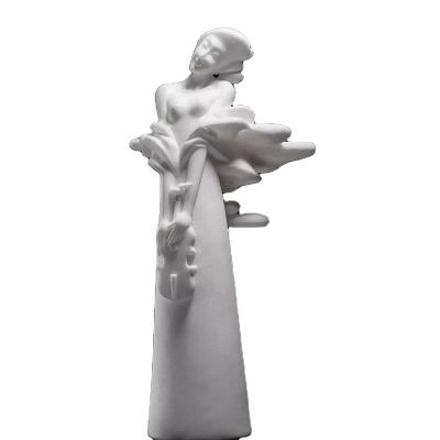 China EUROPEAN Hand Carved  Life-size Stone Statue Marble Girl Statue For Indoor Outdoor Decor for sale