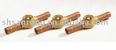 China Sanrong Brass Refrigerant Sight Glass For Air Conditioner for sale