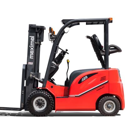 China Hotels Top Performance 2.5T Peak Four Wheel Electric Forklift /Li-ion Battery Forklift ShiMade in China for sale