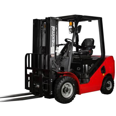 China Peak 2.5 ton high performance hotels diesel forklift with CE certificate made in China for sale