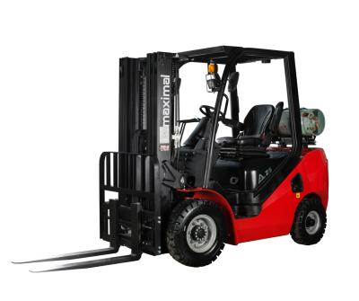 China Hotels 3.5 Ton Gasoline / LPG Forklift Peak Forklift With CE Certificate Made In China for sale