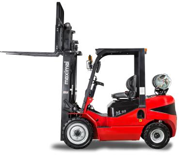 China Hotels High Performance Max 3 Ton Gasoline And LPG Forklift With CE Certificate Made In China for sale