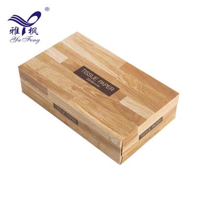 China Tissue Box Virgin Wood Pulp Tissue Paper Box Hygienic Printed Facial Tissue (Box Shaped) Soft Tissue for sale