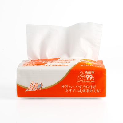 China Soft Economical Bacteriostatic Facial Soft Paper Tissue Bacteriostatic Facial Tissue Package Bacteriostatic Facial Tissue for sale