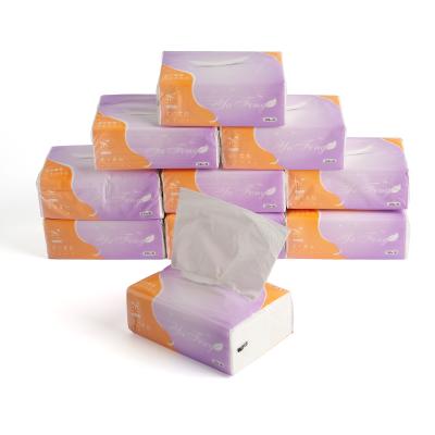 China Facial Tissue Factory Direct Biodegradable Clean Soft Facial Tissue Tissue Paper (Soft Pack) for sale