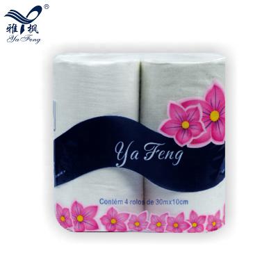 China Home Wholesale Virgin Toilet Paper Roll White Premium Wood Paper Towels 2 Ply Roll for sale