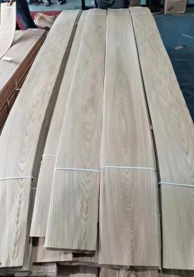 China AAA Grade Elm Wood Veneer Crown Cut Thick 0.45MM panel veneer en venta