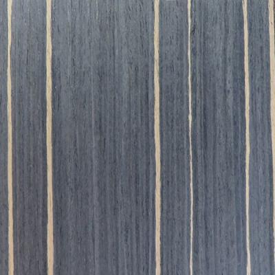 China Ebony Reconstituted Wood Veneer 233-1S 250x64cm sem papel do velo à venda