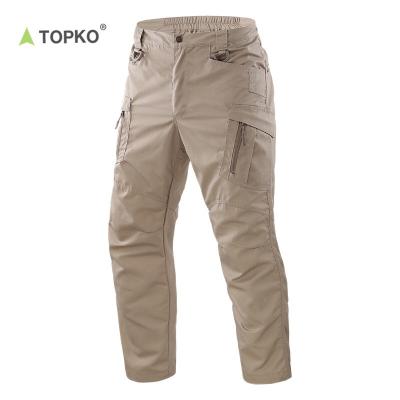 China TOPKO Breathable Custom Logo Mens Trousers Manufacturer And Pants Wholesale High Quality Cargo Pants Outdoor Apparel for sale