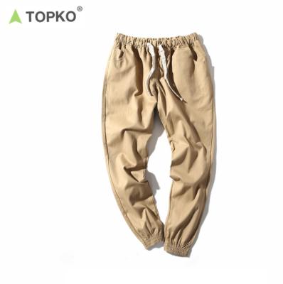 China TOPKO Anti-Static Custom High Waisted Casual Pants Mens Jogger Pants for sale