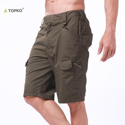 China TOPKO Breathable Workmanship High Quality Shorts Wholesale Men Custom Cargo Cotton Chino Pants Outdoor Apparel for sale