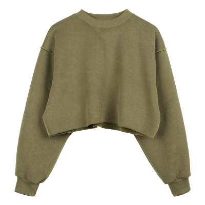 China High Quality Anti-Wrinkle TOPKO Women Long Sleeve Crop Top T-Shirt Hoodie for sale