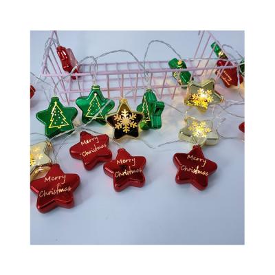 China String Light Luxury Christmas Decorations Stars Good Quality Outdoor String Lights for sale