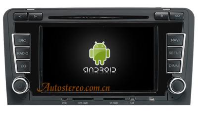 Κίνα Αυτοκίνητο καθισμένο DVD Nav Andriod 4.4 Audi σύστημα πολυμέσων αυτοκινήτων ναυσιπλοΐας ΠΣΤ προς πώληση