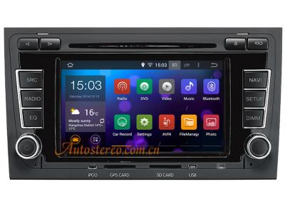 Chine Navigation de la voiture DVD SAT Nav GPS d'Andriod 4.4.4 pour AUDI A4 S4 RS4 à vendre