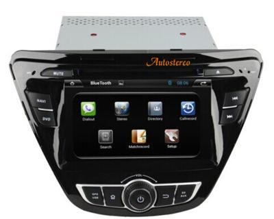 Chine Voiture DVD SAT Nav de Bluetooth de lecteur MP3 pour Hyundai Elantra 2014 à vendre