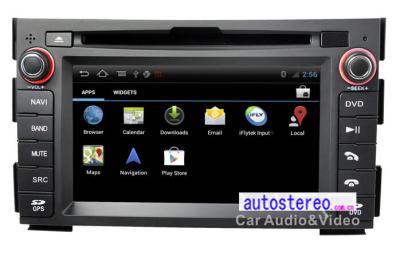 중국 Kia Ceed 차 DVD 플레이어 GPS 토 운항 라디오 헤드 유닛 3G WiFi 인조 인간 차 토요일 탐색를 위한 인조 인간 4.0 입체 음향 판매용