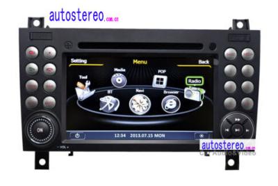 China Wifi Double Din Sat Nav Car Stereo DVD Player Touch Screen 800 × 480 pixels for sale