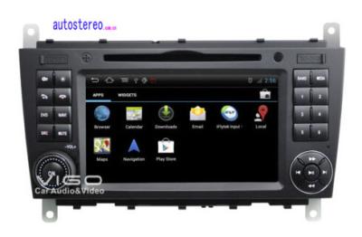 China Guía telefónica estérea de GPS Bluetooth del reproductor de DVD de Sat Nav del coche del androide 4,0 en venta