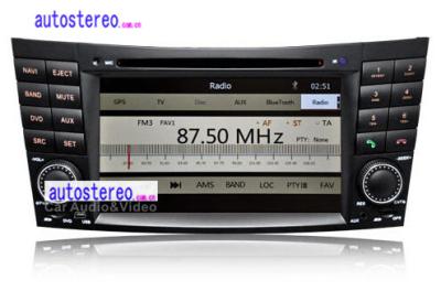 China 7Inch Touch Screen Car Stereo DVD Player SAT NAV for Mercedes for sale