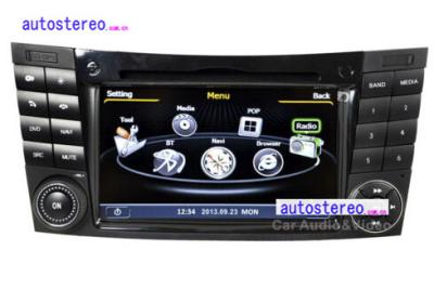 China 7'' Car Stereo Mercedes Benz Sat Nav DVD Multimedia DVD Player for sale