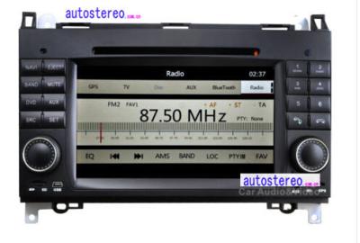 China Bluetooth Mercedes Benz Sat Nav DVD Touch Screen Car Stereo Autoradio for sale