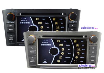 China Autostereo-installatie voor van de de Navigatie de Hoofdeenheid van Toyota Avensis Autoradio GPS Multimedia DVD Te koop