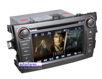 China 7“ Systeem van de Auto het Stereodvd GPS Navigatie voor Toyota Corolla Te koop