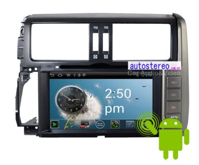 China Andróide 4,0 Autoradio para a unidade da cabeça de Prado 150 DVD GPS Satnav do cruzador da terra de Toyota à venda