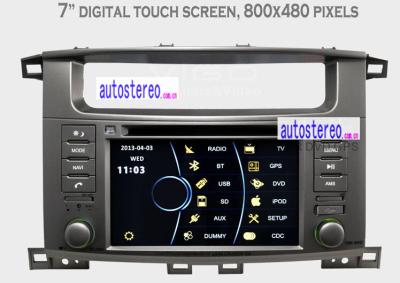 China 7“ Speler van Auto de Stereogps Naviation Autoradio DVD voor Toyota-Landkruiser 100 Te koop