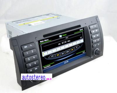 China Multimedia 3G WiFi BMW Sat Nav DVD Car Stereo for BMW X5 E53 M5 E39 520 523 525 528 for sale